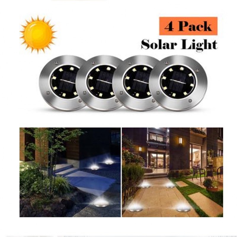 Foco solar Jardin 4 Pack
