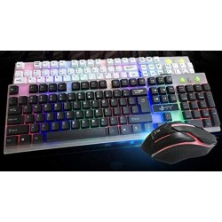 Teclado + Mouse Gamer RGB