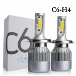 Kit Luces Led H4 Marca C6