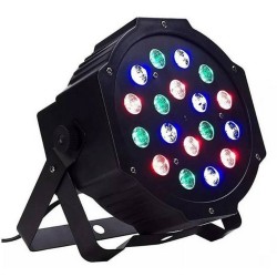 Foco Disco 18 Led ( Dmx RGB )