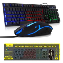 Teclado + Mouse Gamer Set...