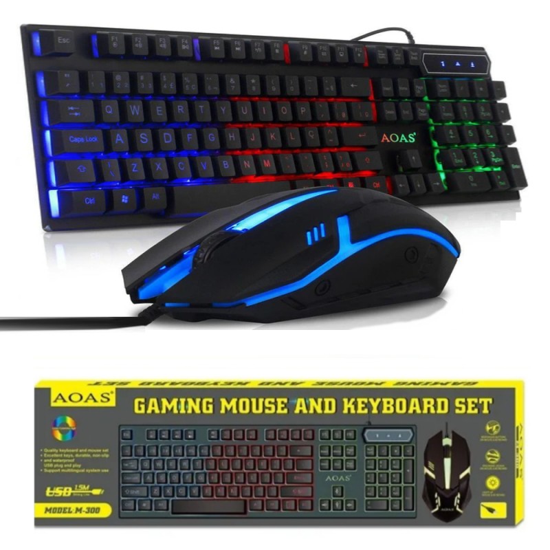  Teclado Y Mouse Gamer