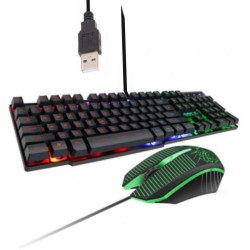 Teclado +  Mouse gamer luz