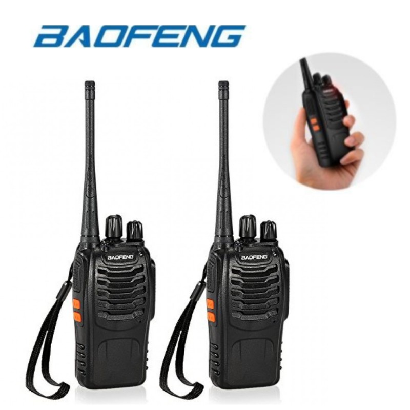 Kit de 2 Walkie Talkies Baofeng