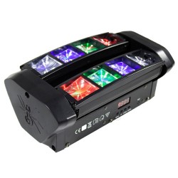 Cabeza Movil Spider 8 Led