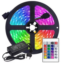 Tira Led Multicolor 5050 a...