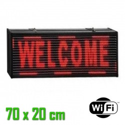 Letrero Rojo Led (70x20Cm)...