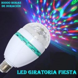 Disco Ampolleta Led Full color