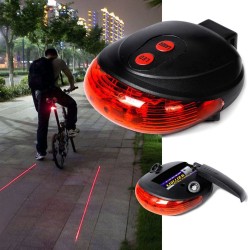 Luz Laser Bicicleta + Luz...